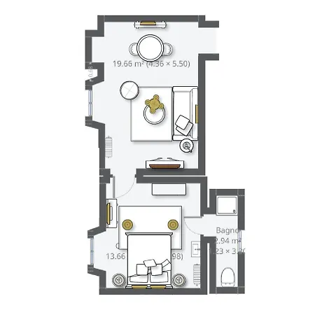 Sonder — Bramante Cloister Апарт-отель Рим